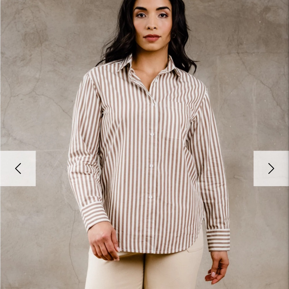 Able Sophie Button Down Shirt XS